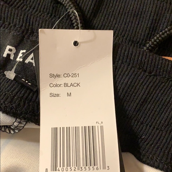 Reason Black & Gold Joggers Track Pants - Picture 9 of 12